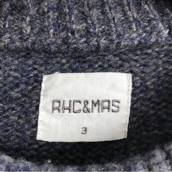 Ron Herman Chillax RHC & MAS Wool Fisherman Sweater - Picture 5 of 8